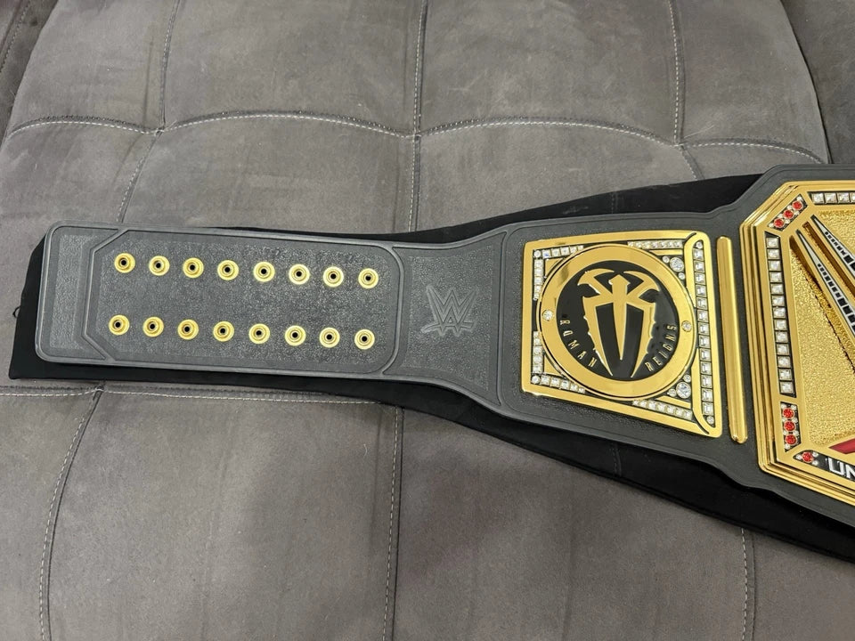 Roman Reigns Autographed Undisputed WWE Championship Replica Title Belt