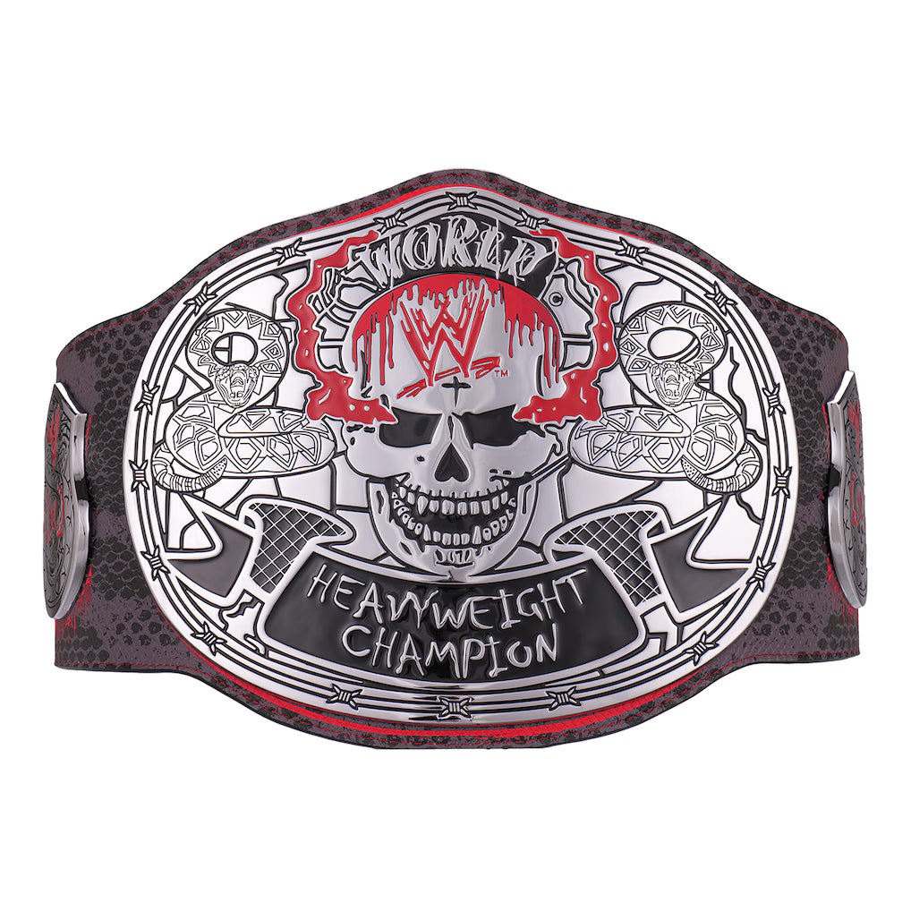 "Stone Cold" Steve Austin Blood From A Stone Signature Series Title Belt