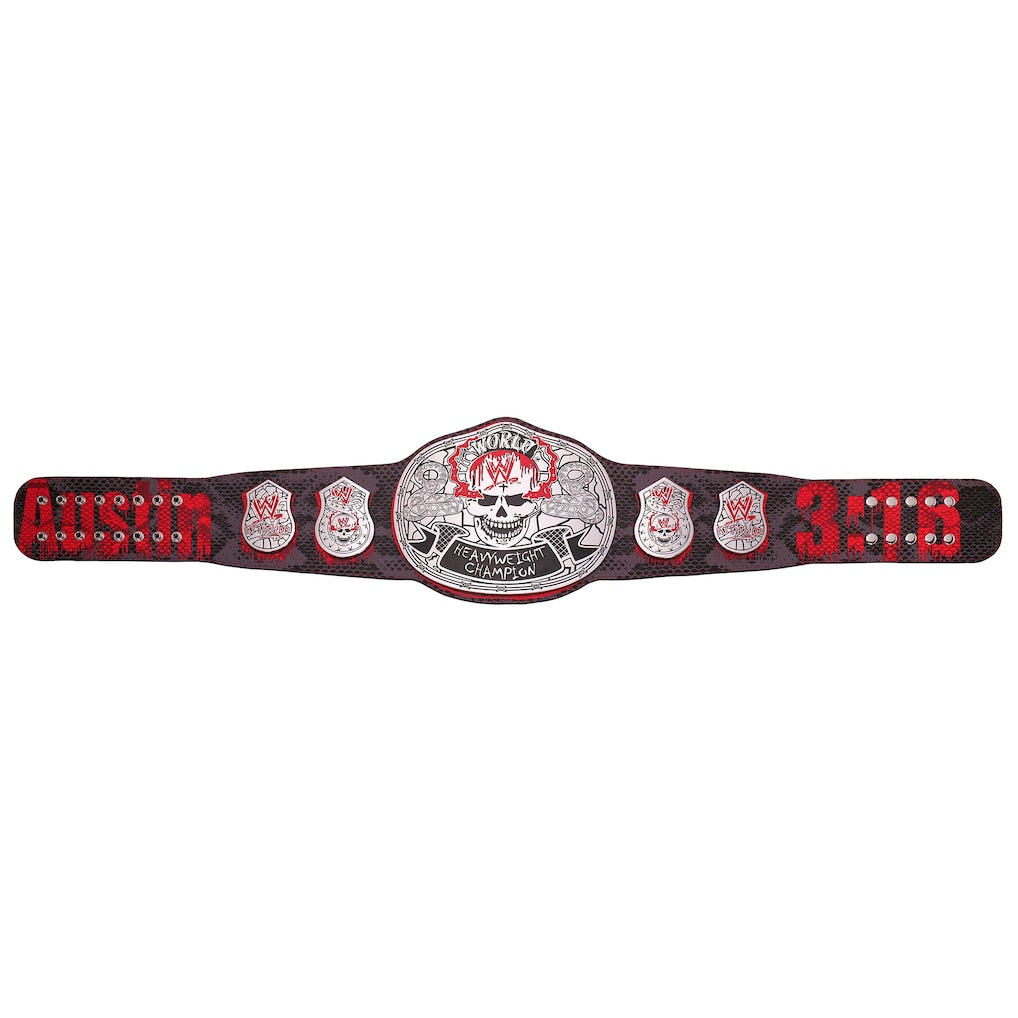 "Stone Cold" Steve Austin Blood From A Stone Signature Series Title Belt