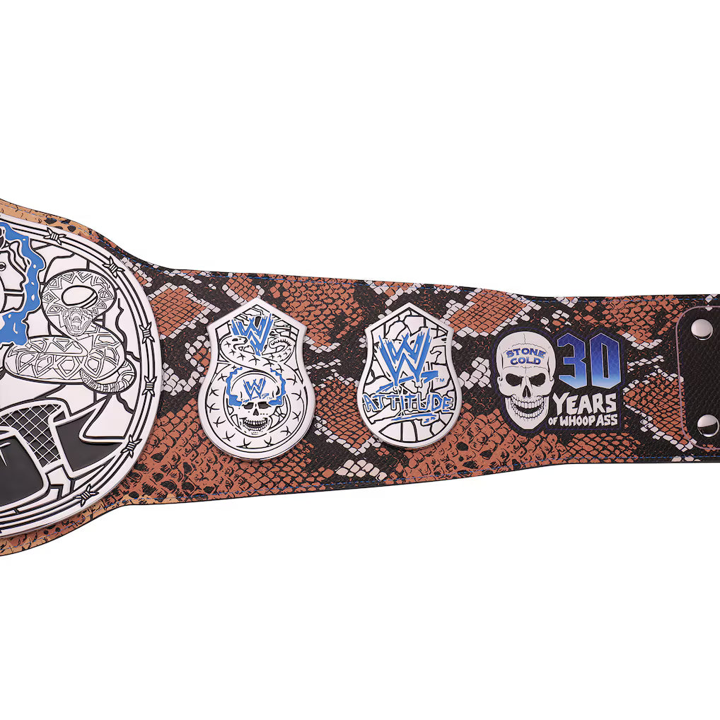 "Stone Cold" Steve Austin Limited Edition 30 Years Title Belt