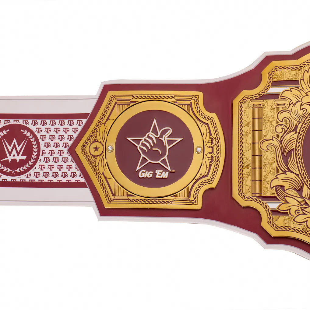 Texas A&M Aggies WWE Legacy Title Belt