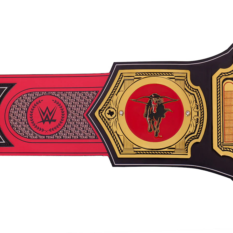 Texas Tech Red Raiders WWE Legacy Title Belt