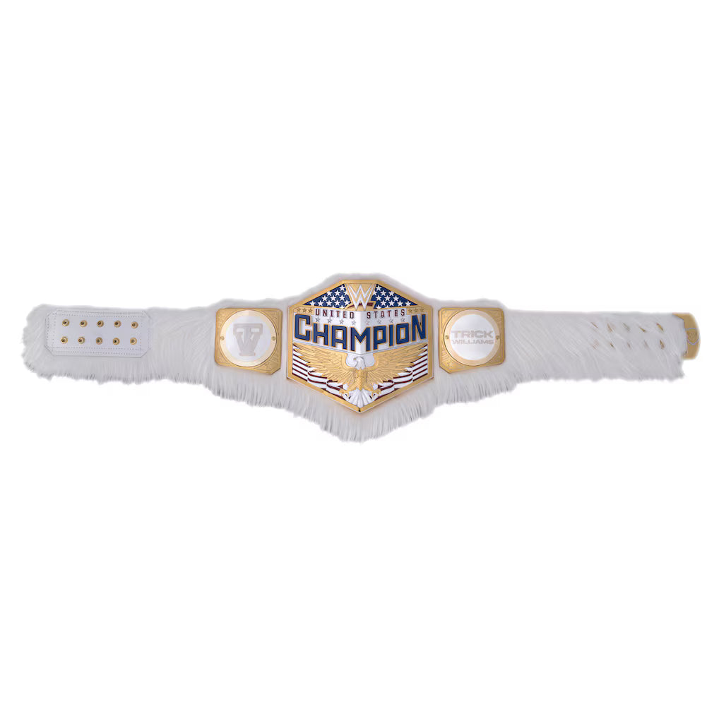 Trick Williams Limited Edition Fur United States Championship Replica Title Belt