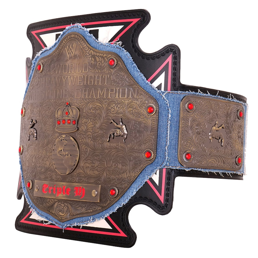 Triple H 30 Years Evolution World Heavyweight Championship Title Replica Belt