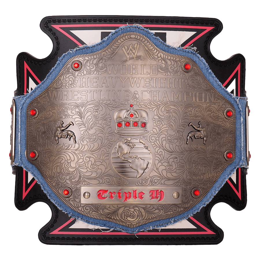 Triple H 30 Years Evolution World Heavyweight Championship Title Replica Belt