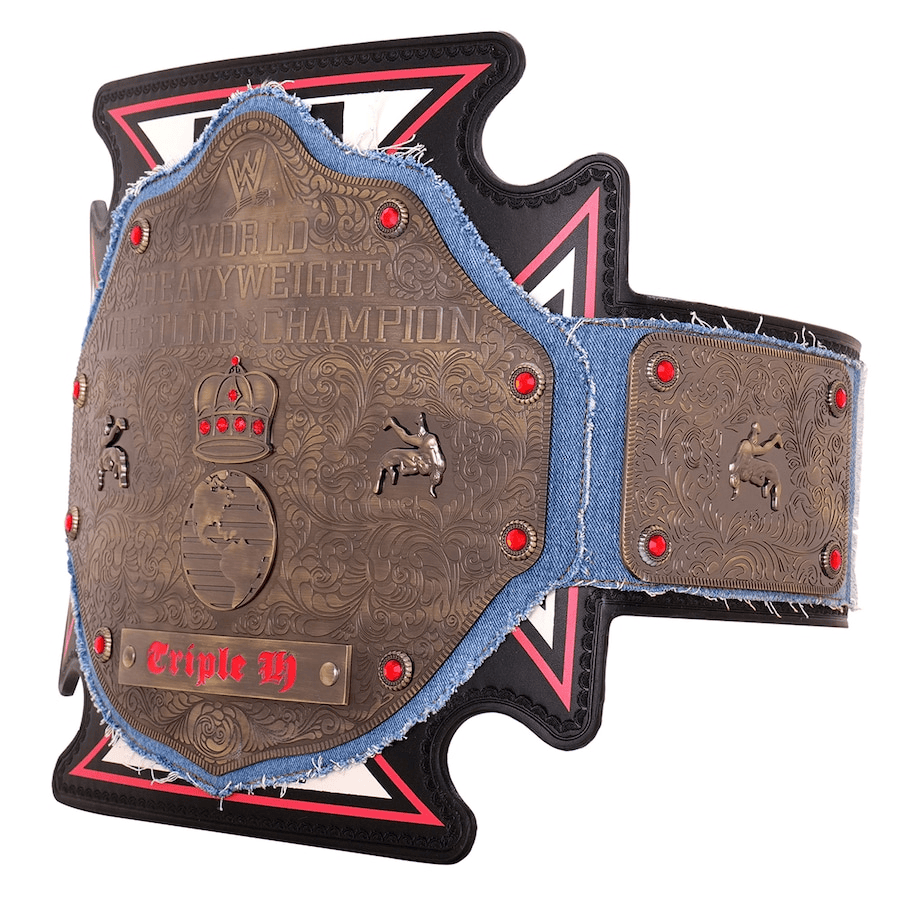 Triple H 30 Years Evolution World Heavyweight Championship Title Replica Belt