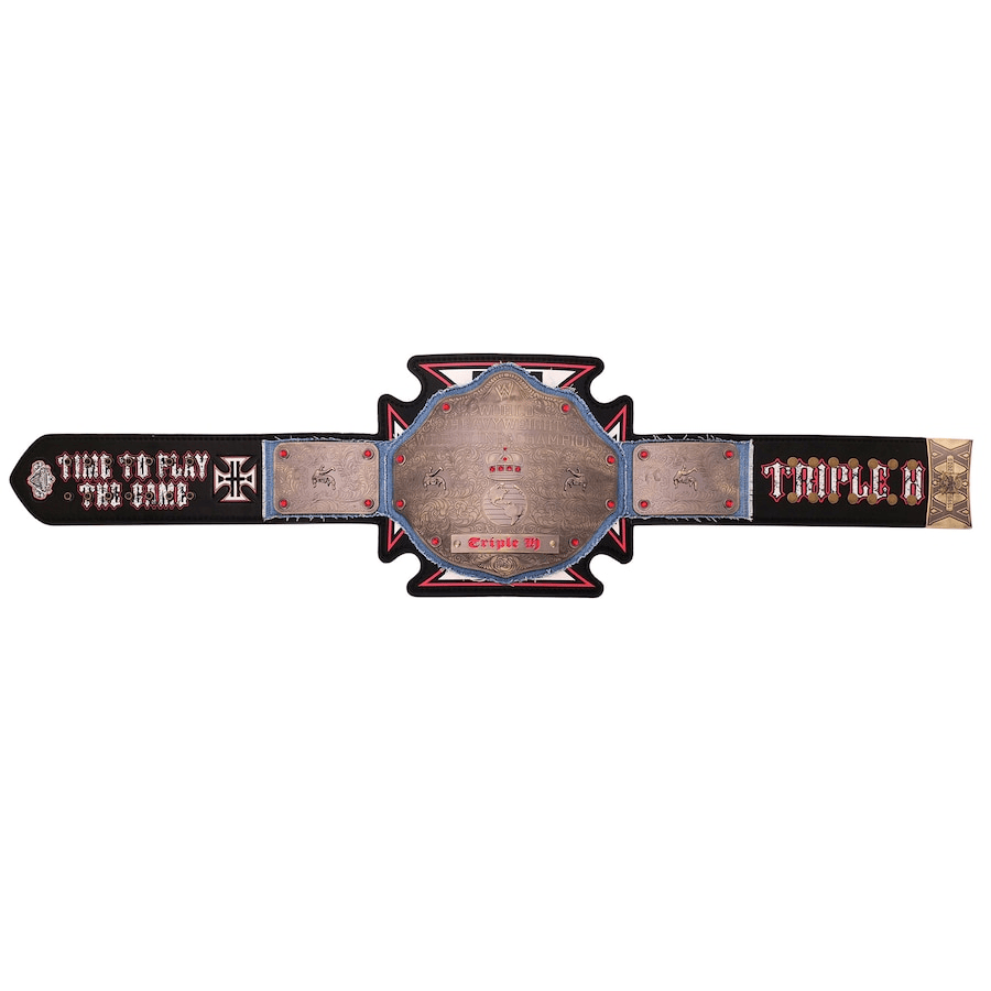 Triple H 30 Years Evolution World Heavyweight Championship Title Replica Belt