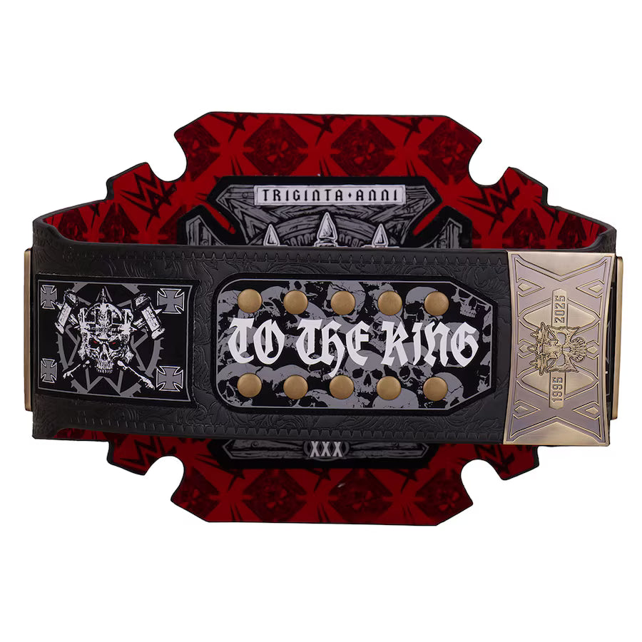 Triple H 30 Years The Authority WWE Championship Title Belt