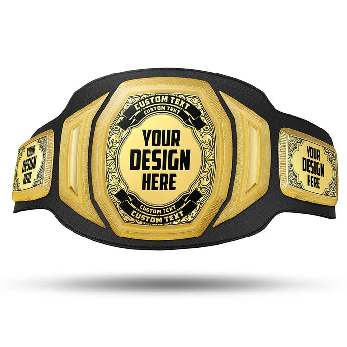 Championship Belt Customizable Wrestling Belt, Completely Personalized for All Sports