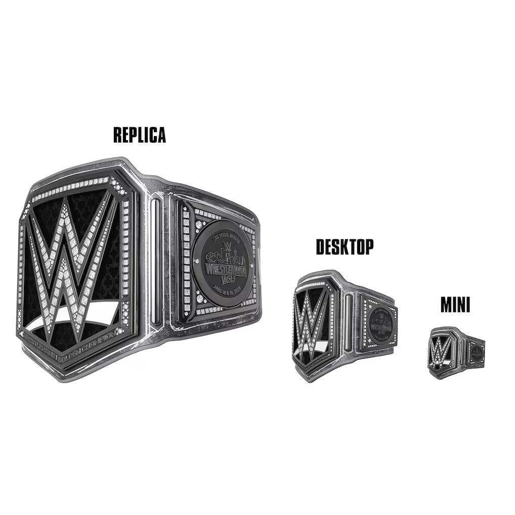 WrestleMania 42 Desktop Title Belt