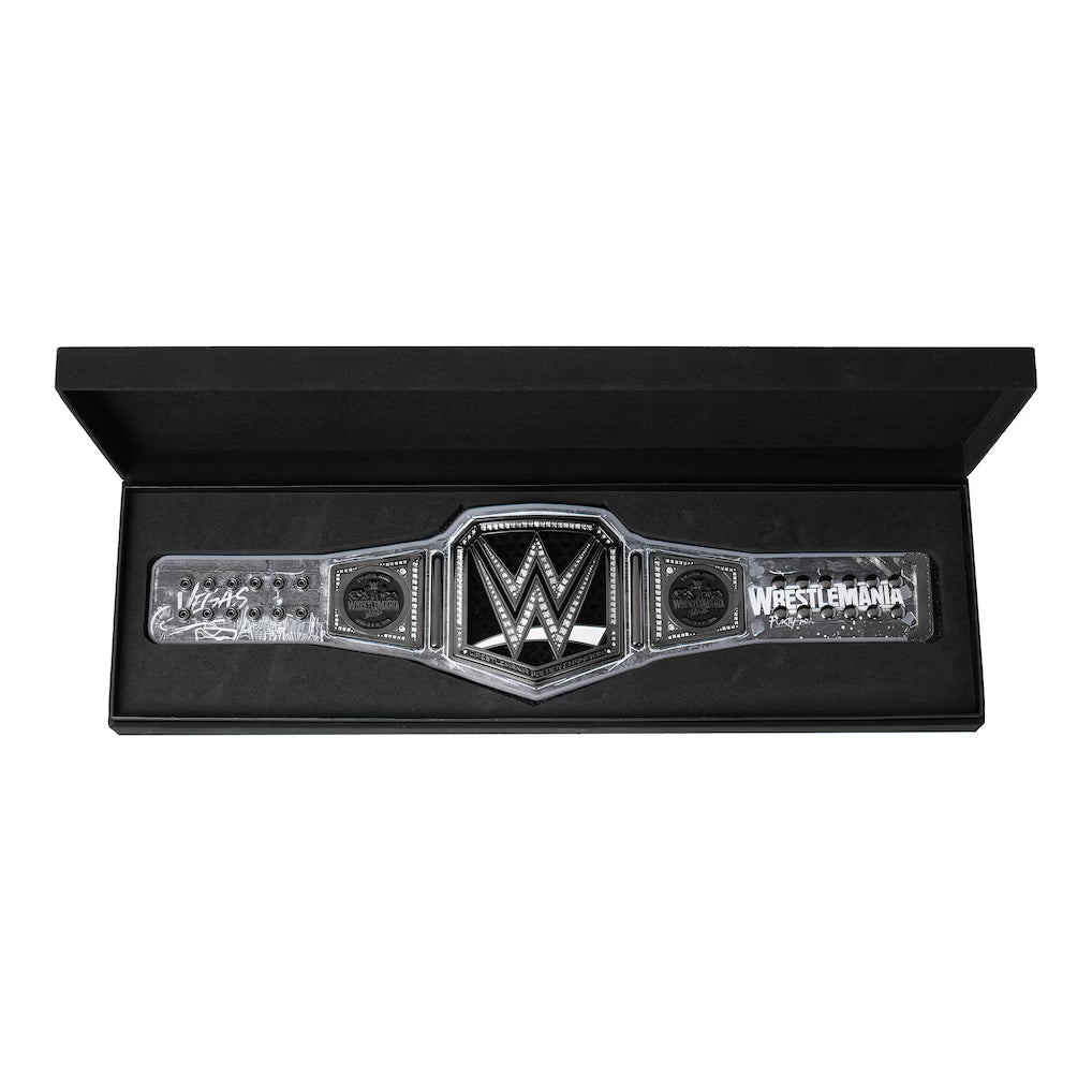 WrestleMania 42 Desktop Title Belt