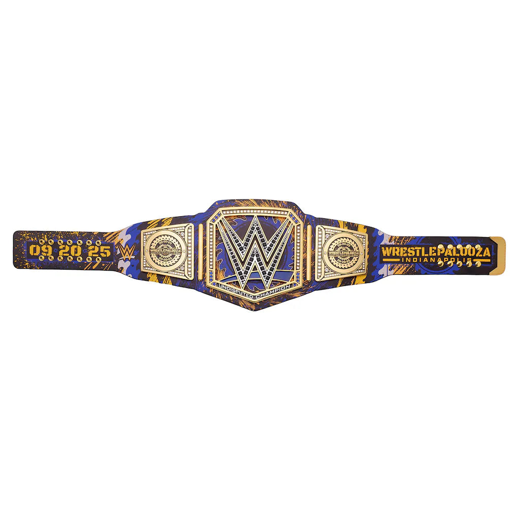 WrestlePalooza 2025 Undisputed Championship Replica Title Belt