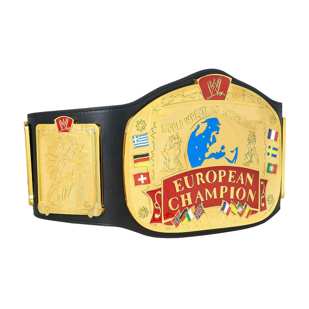 WWE European Championship Replica Title Belt