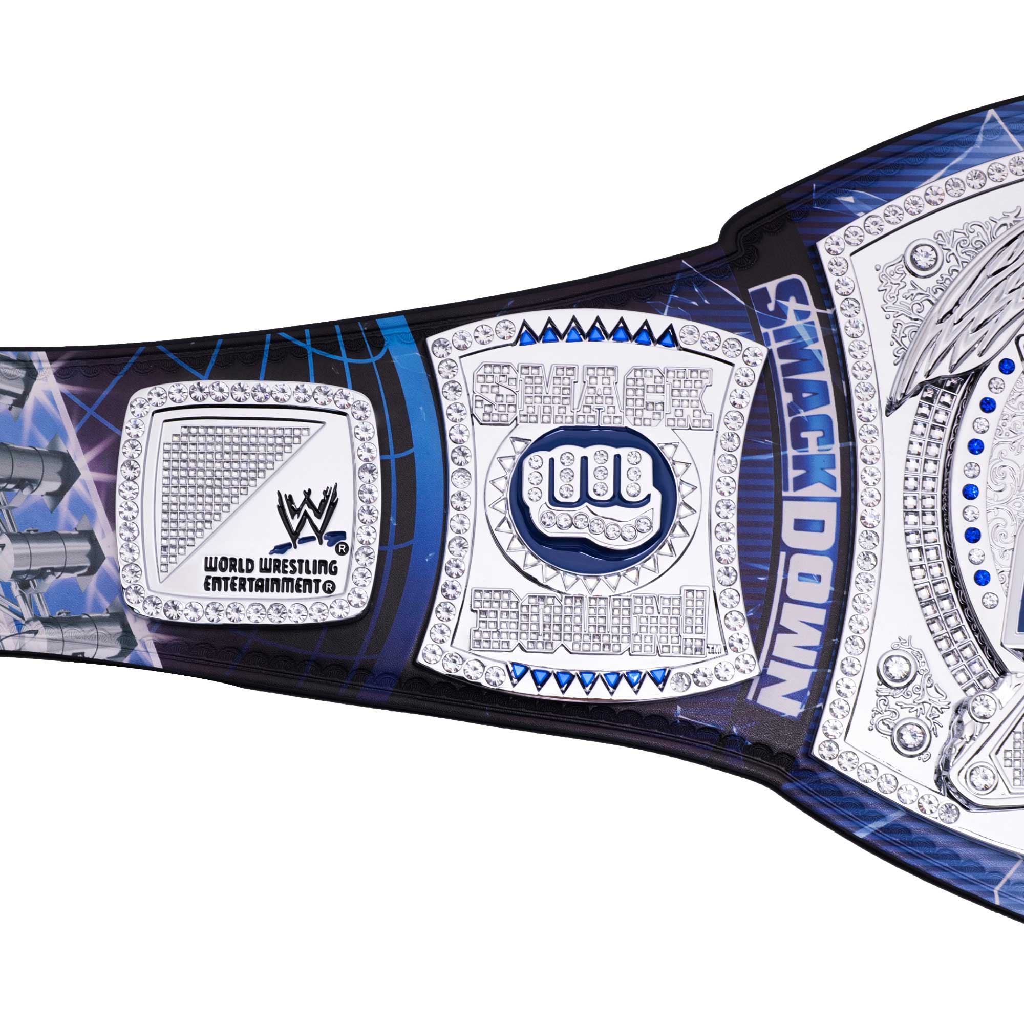 WWE SmackDown 25 Years Special Edition Spinner Replica Title Belt