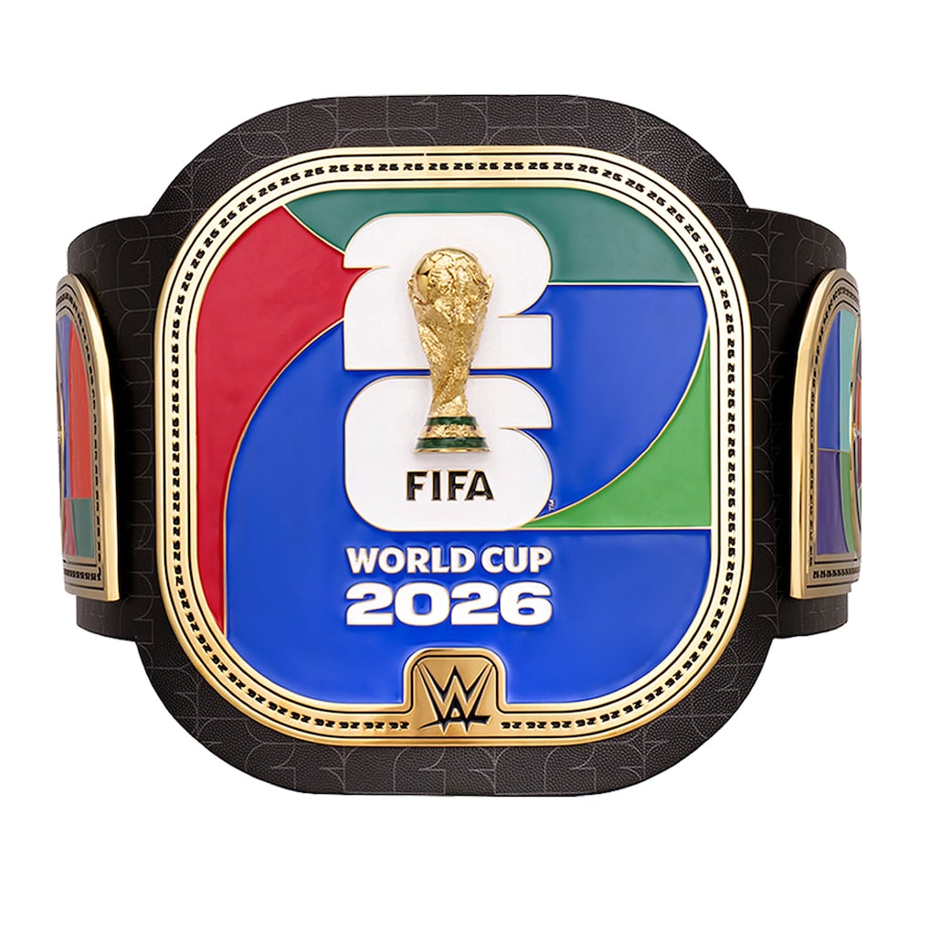 WWE x FIFA World Cup 2026 Legacy Championship Replica Title Belt