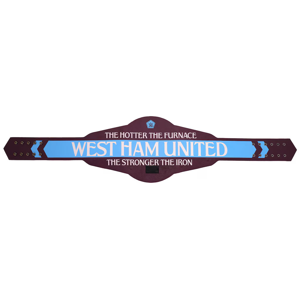 WWE x West Ham United Legacy Championship Replica Title Belt