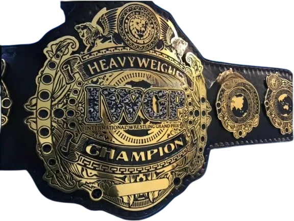 IWGP HEAVYWEIGHT CHAMPIONSHIP Belt 4MM ZINC plates