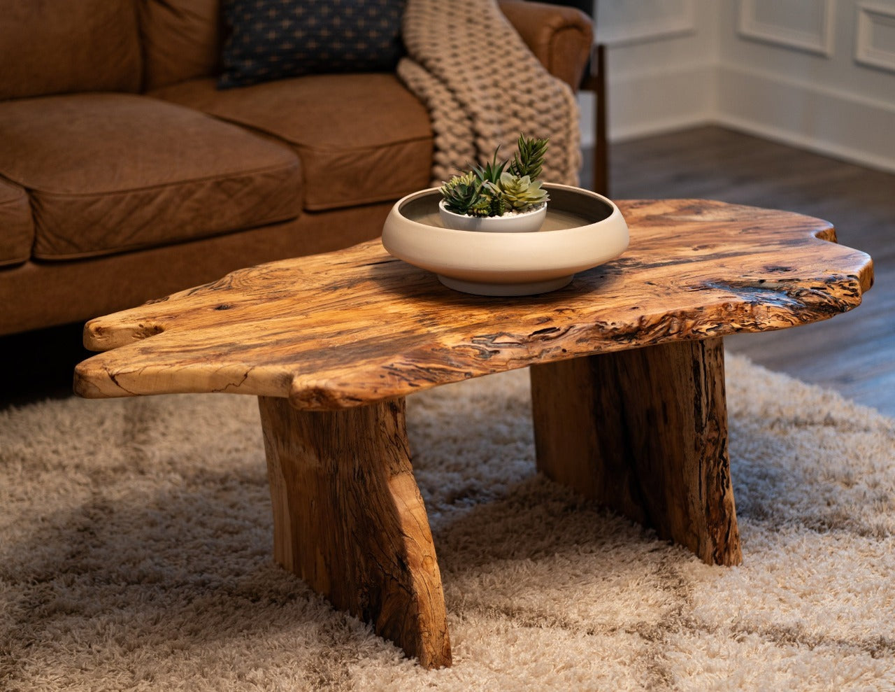 Live Edge Luxury Coffee Table