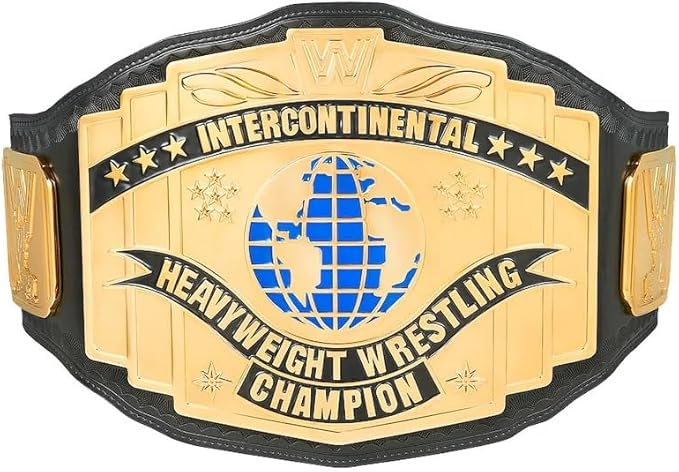 WWF Intercontinental & Universal Championship Title Belt