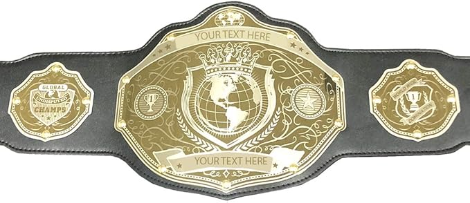 World Championship Undisputed Custom Banners Belts