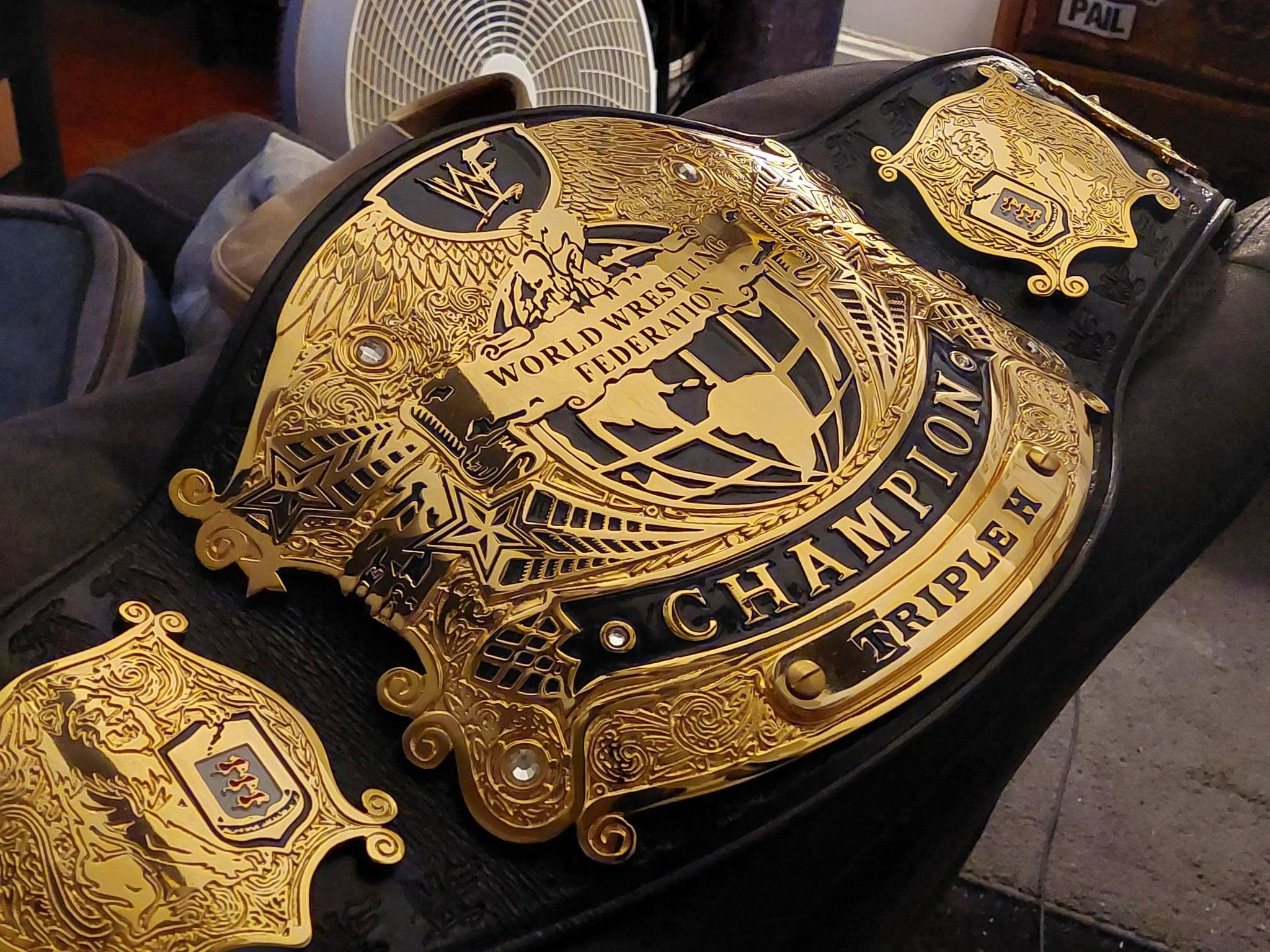 WWF World Heavyweight Championship Replica Belt (Triple H Edition)