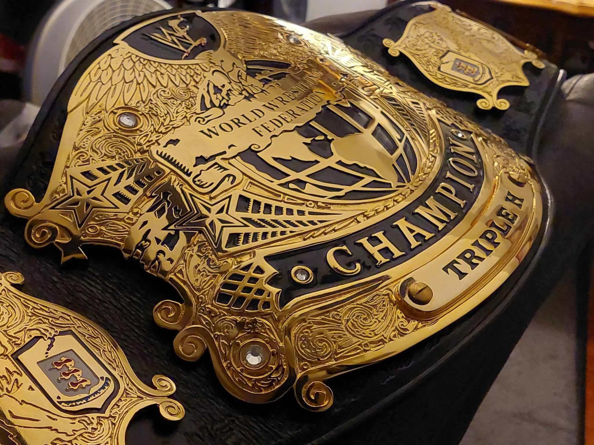 WWF World Heavyweight Championship Replica Belt (Triple H Edition)