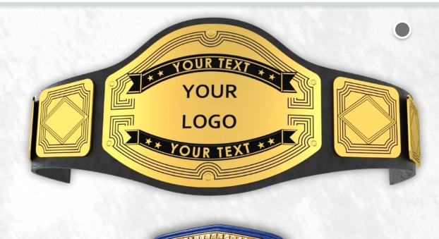 Championship Belt Customizable Wrestling Belt, Completely Personalized for All Sports
