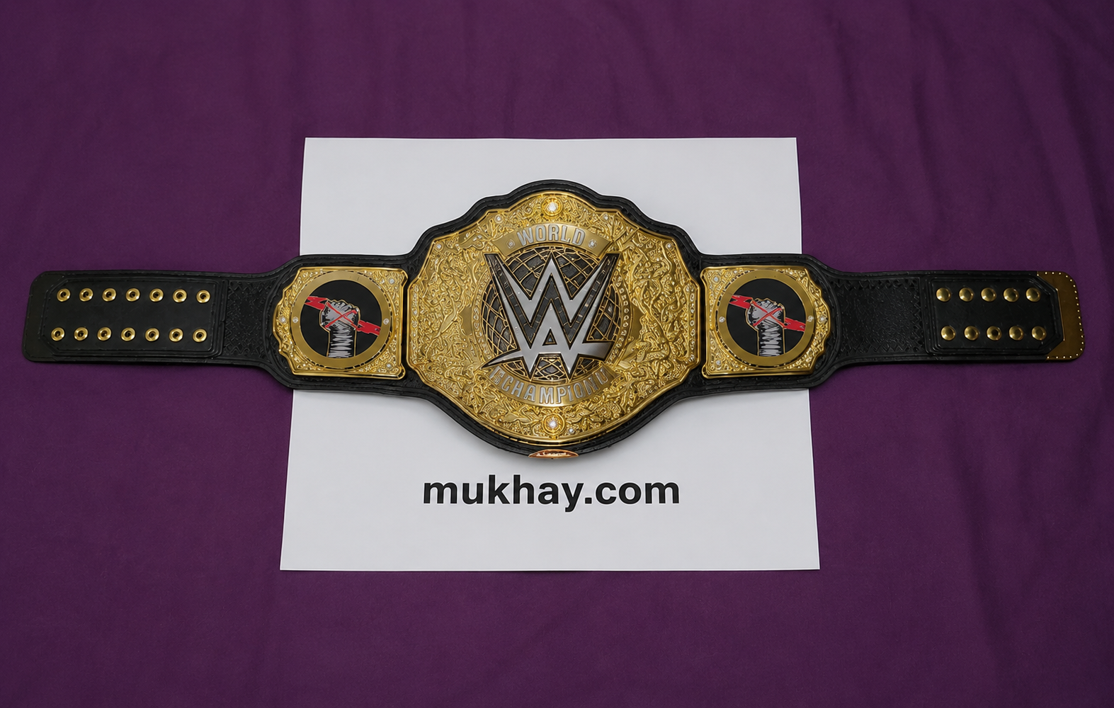 CM Punk WWE World Heavyweight Championship Replica Title Belt