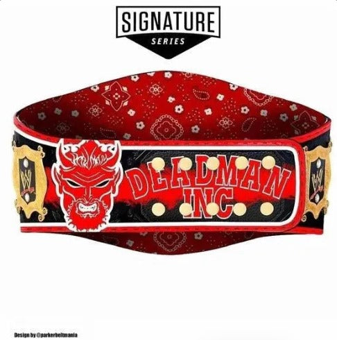 Undisputed UndertakerChampionship Signature Series  Wrestling Belt Replica