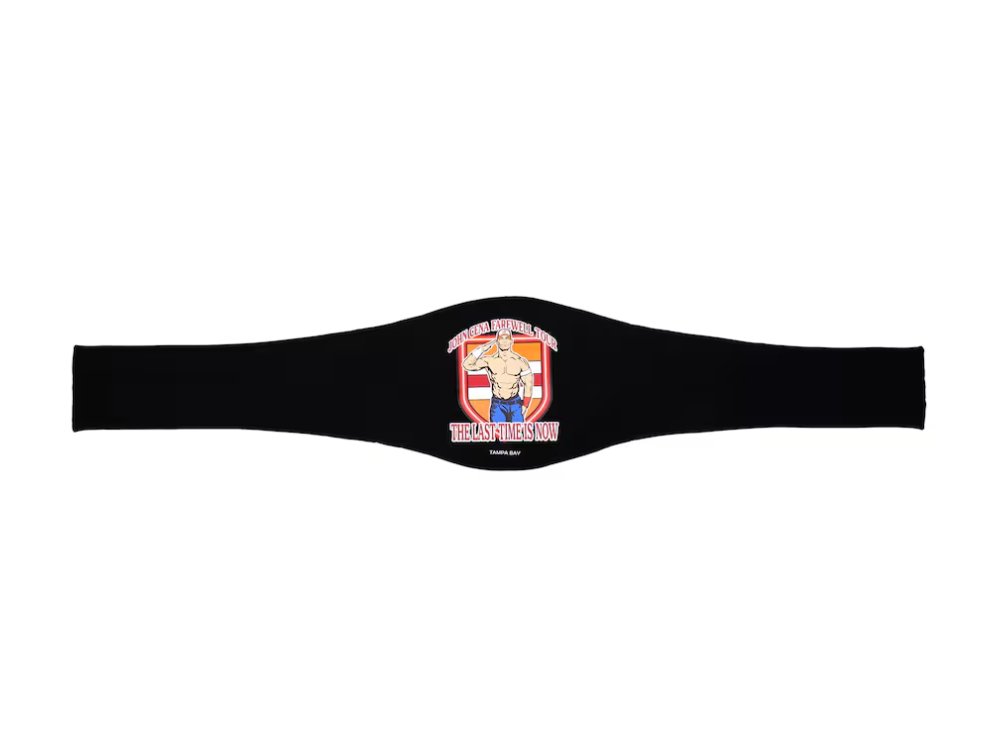 John Cena Farewell Tour 2025 Tampa Spinner Championship Replica Title Belt