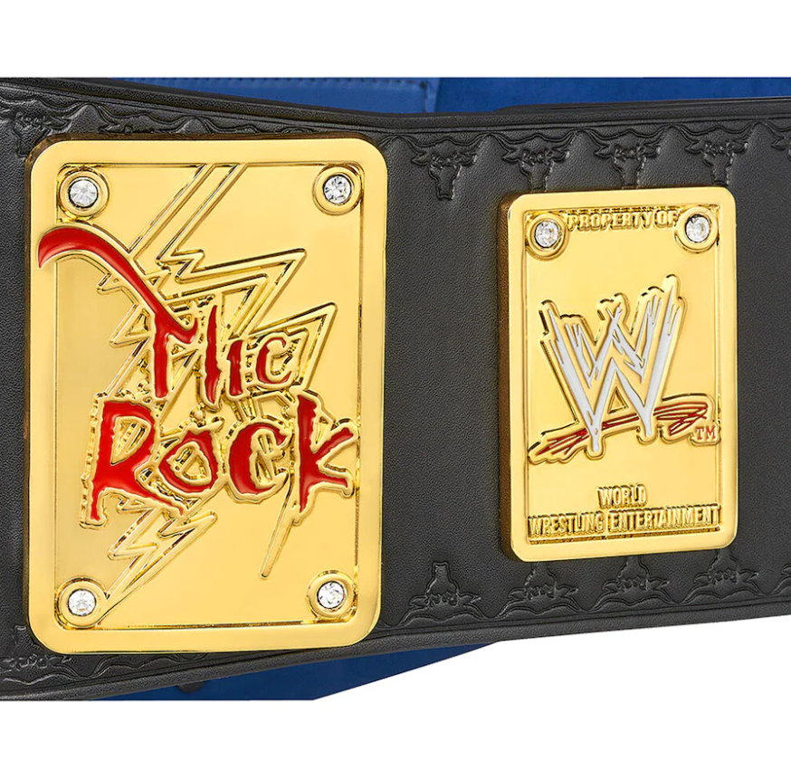 The Rock Brahma Bull Replica Championship Title Belt