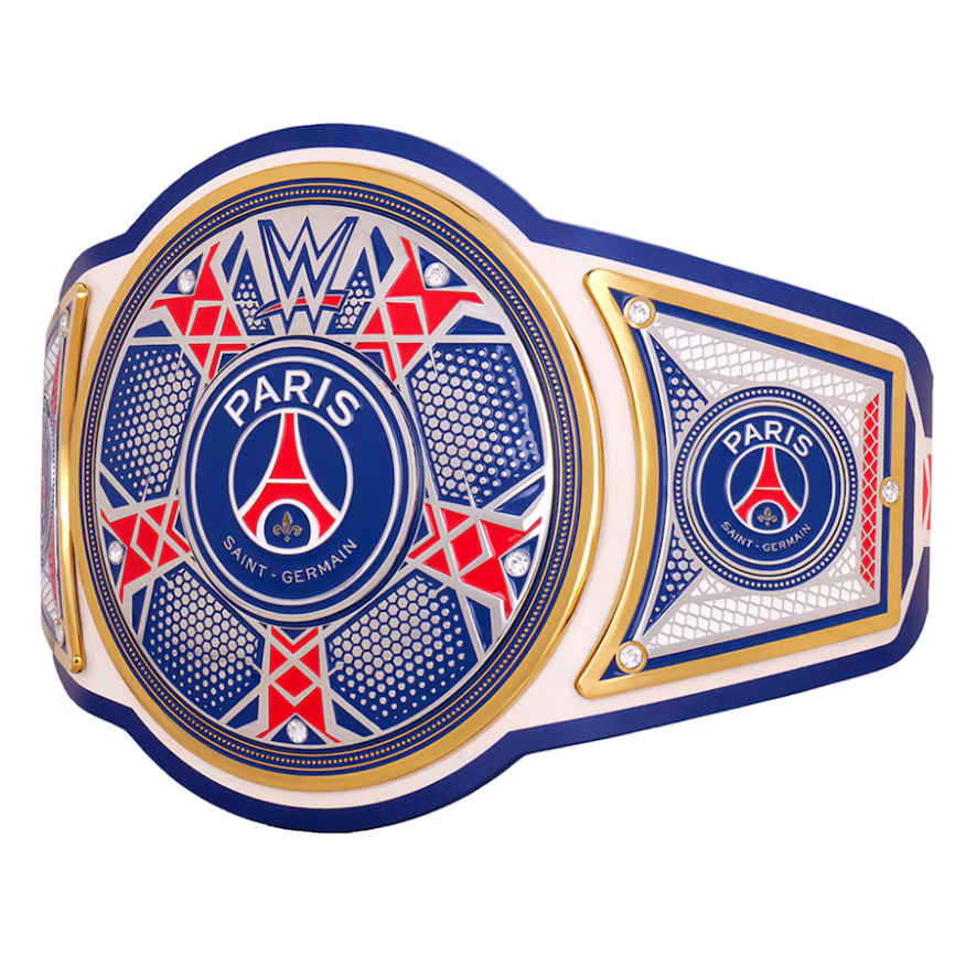 WWE x Paris Saint-Germain Legacy Championship Replica Title Belt