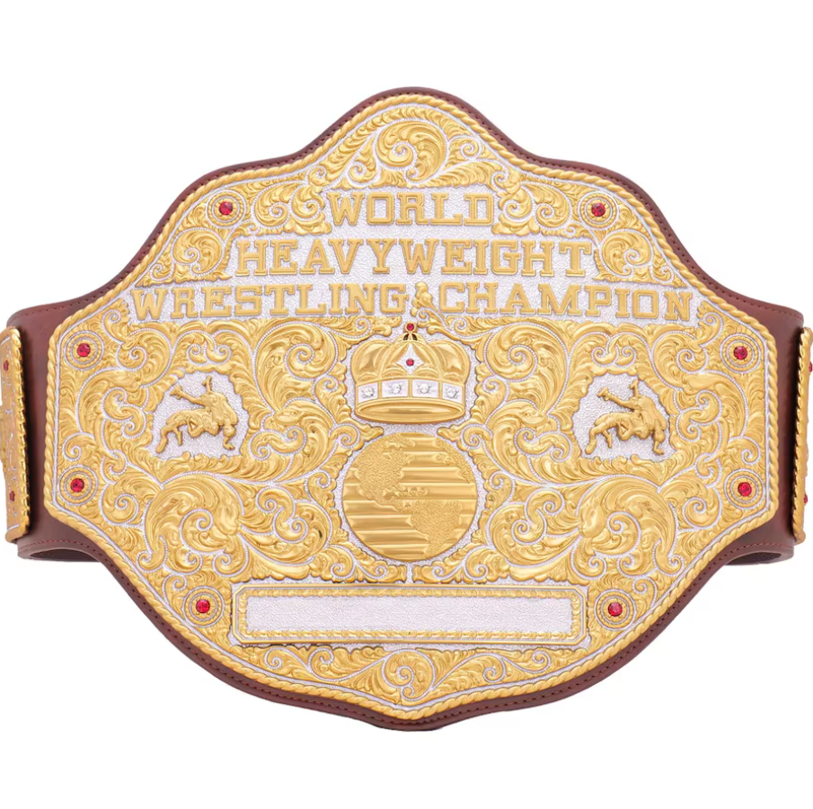 WWE Big Gold World Heavyweight Championship Replica Title Belt