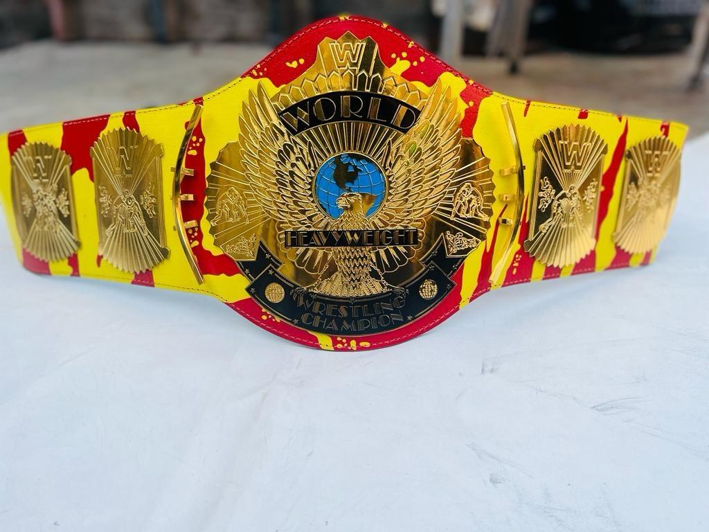 Hulk Hogan Signature Series Championship Replica Title Belt