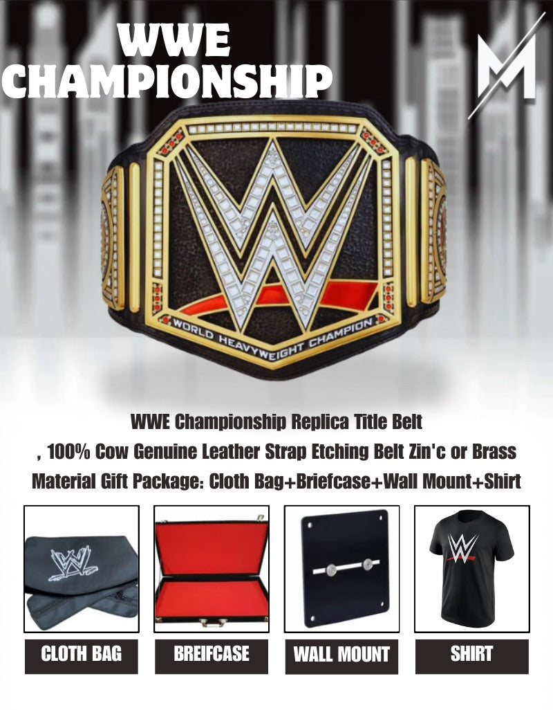 WWE Championship Replica Title Belt