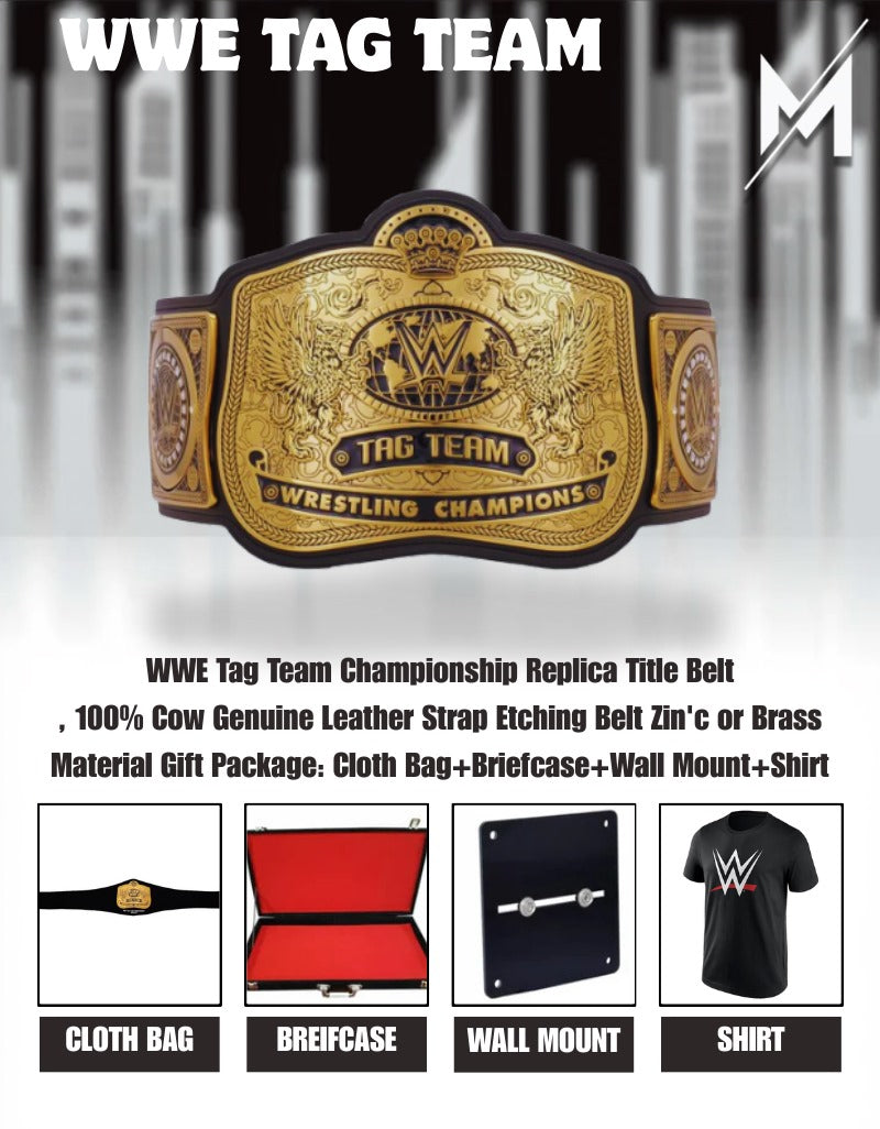 WWE Tag Team Championship Replica Title Belt