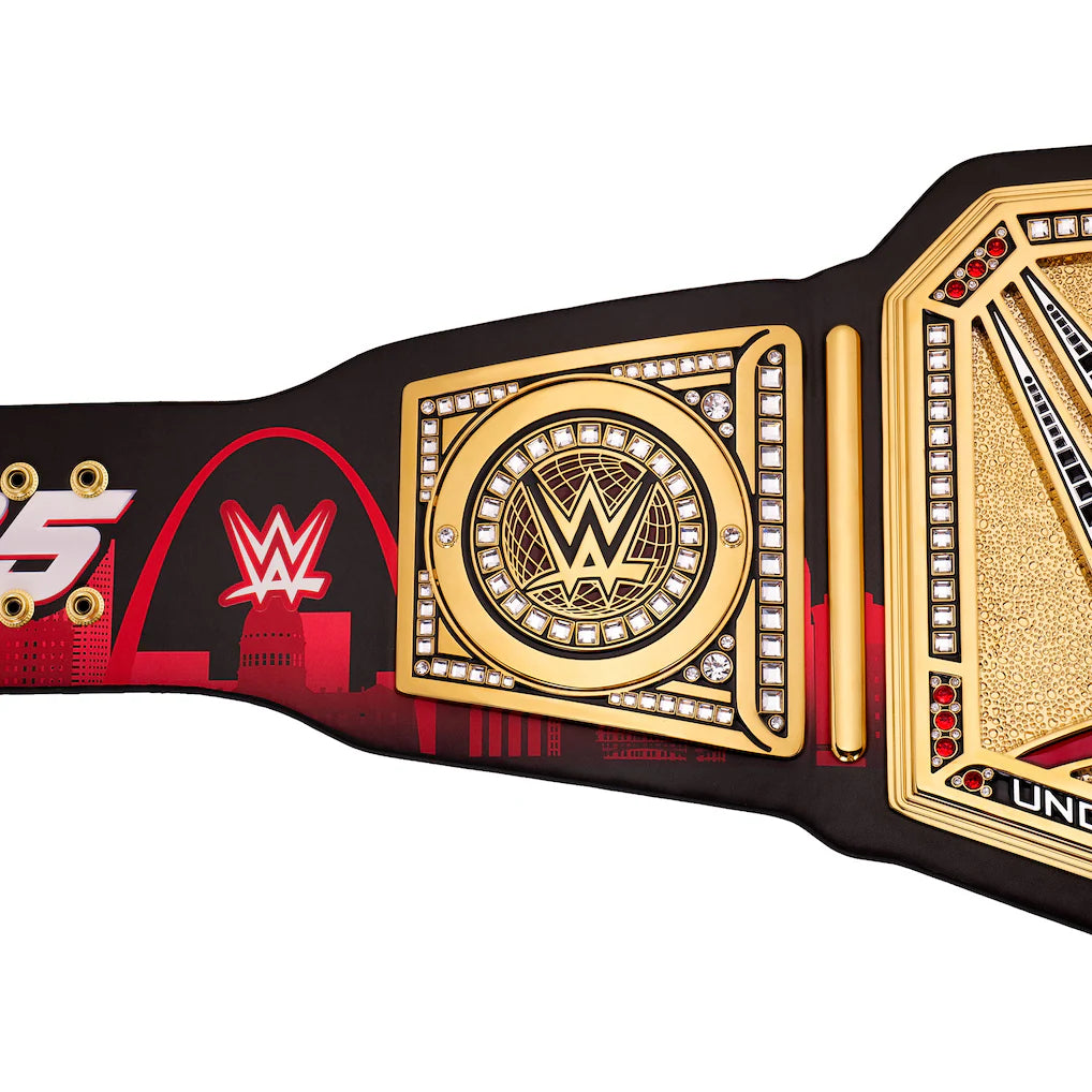 Backlash 2025 St. Louis Undisputed Championship Title Belt