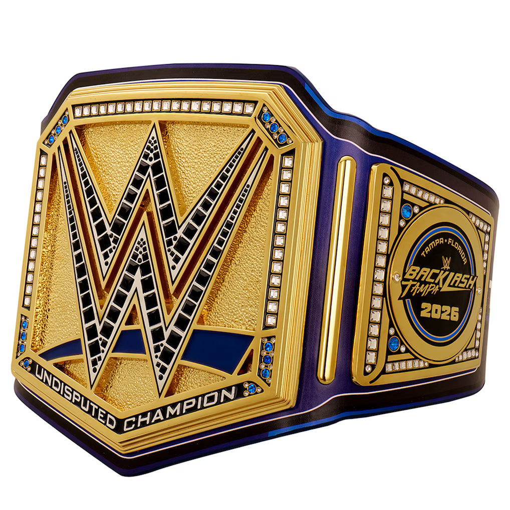 Backlash 2026 Tampa Replica Title Belt`