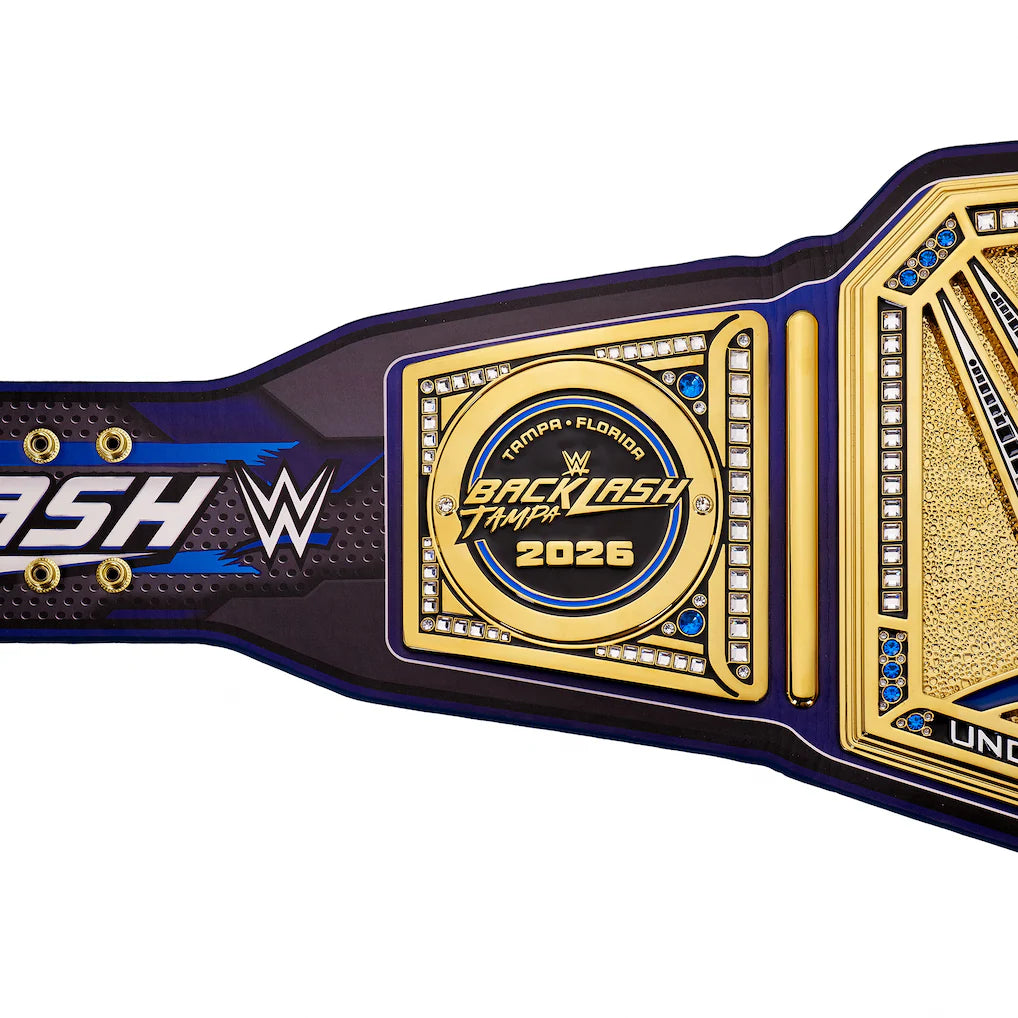 Backlash 2026 Tampa Replica Title Belt`