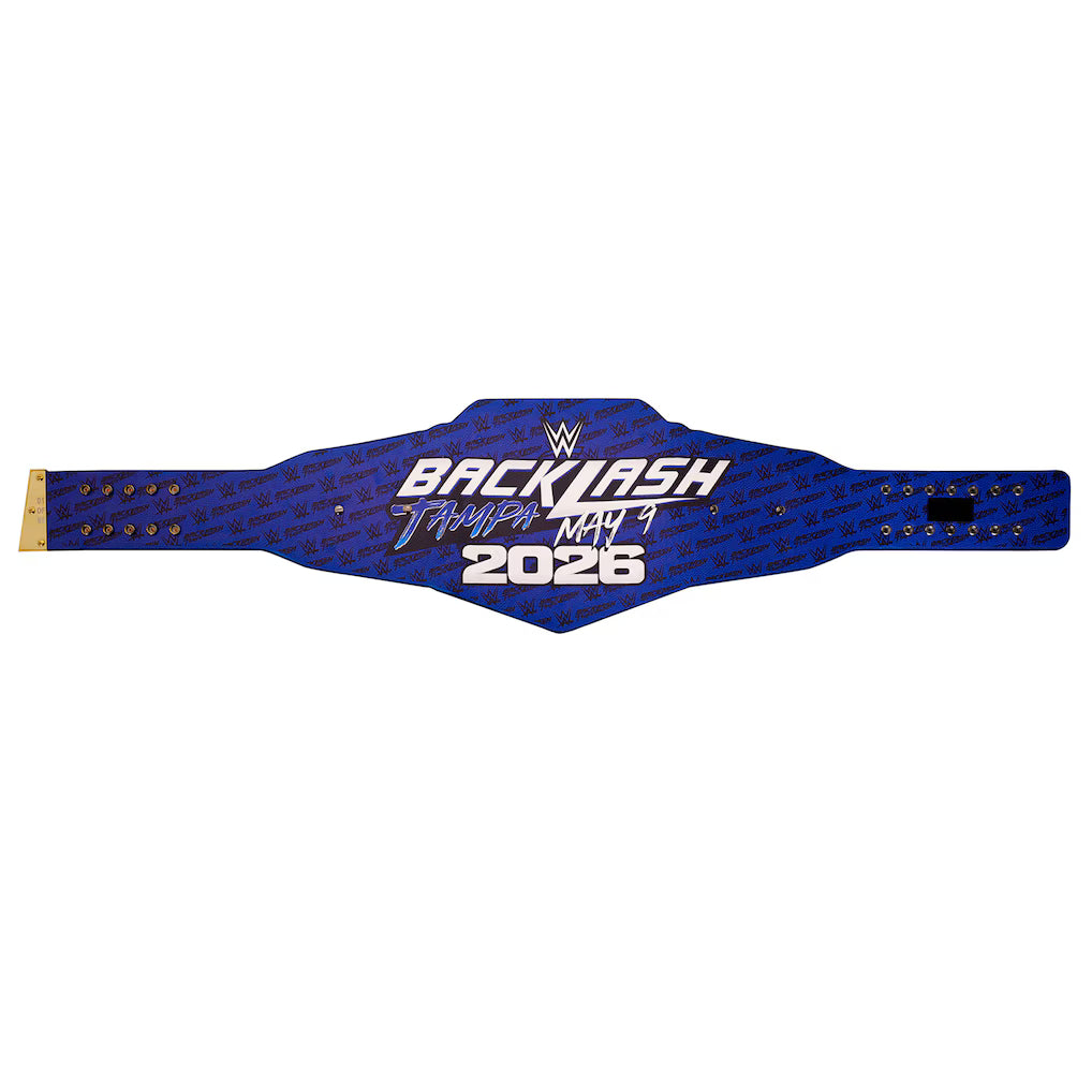 Backlash 2026 Tampa Replica Title Belt`