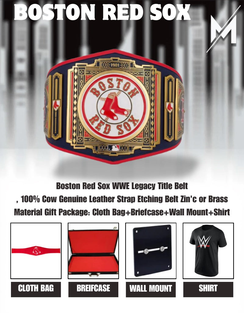 Boston Red Sox WWE Legacy Title Belt