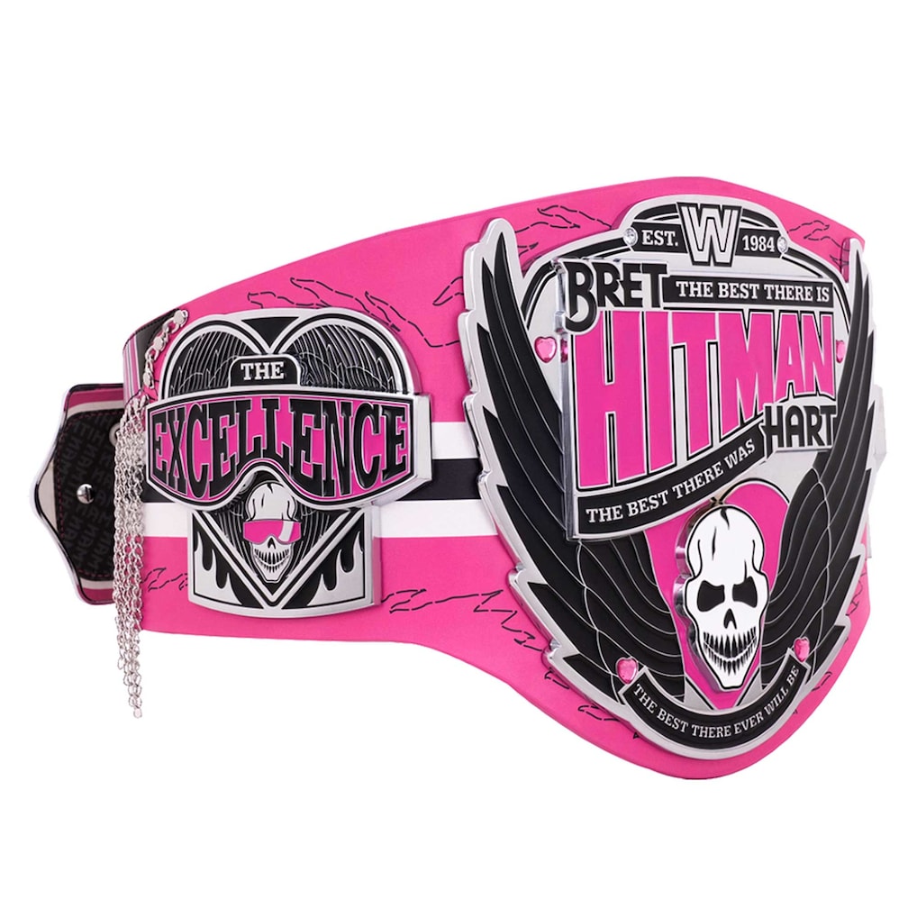 Bret Hart Legacy Championship Replica Title Belt