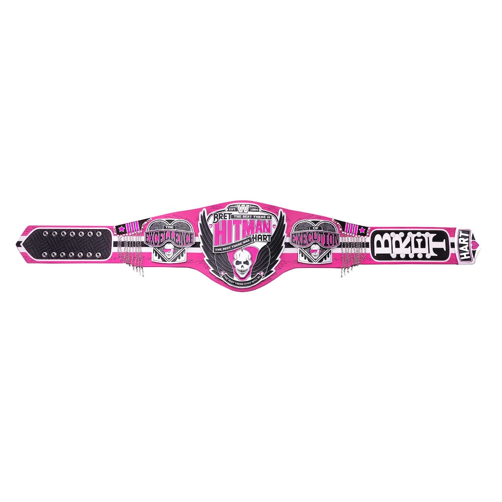 Bret Hart Legacy Championship Replica Title Belt