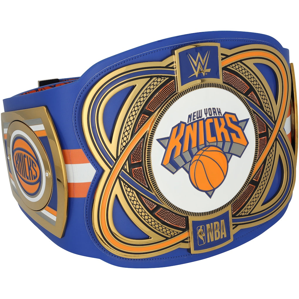 Carmelo Anthony New York Knicks Autographed Fanatics Authentic WWE Replica Title Belt