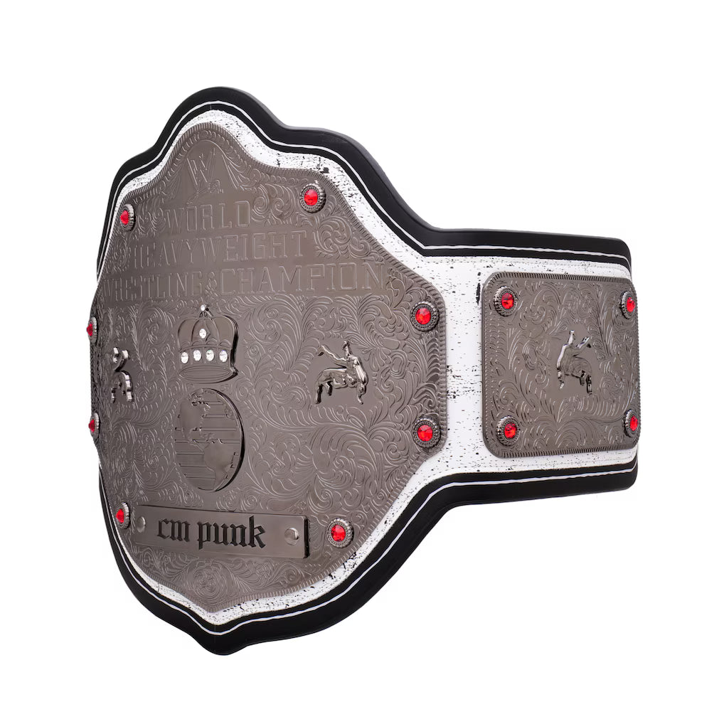 CM Punk Limited Edition WWE World Heavyweight Championship Signature Series Replica Title Belt