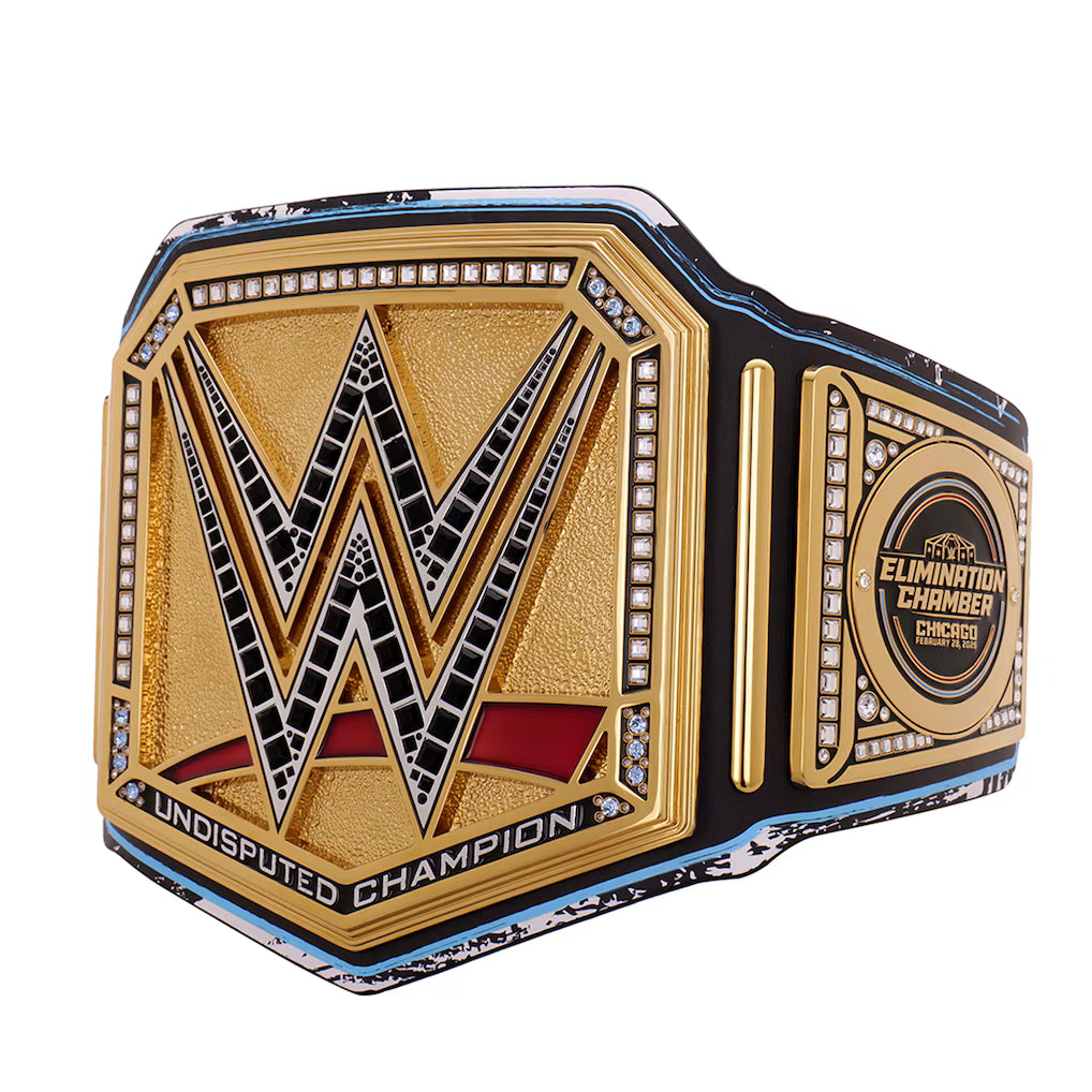 Elimination Chamber 2026 Chicago Championship Replica Title Belt
