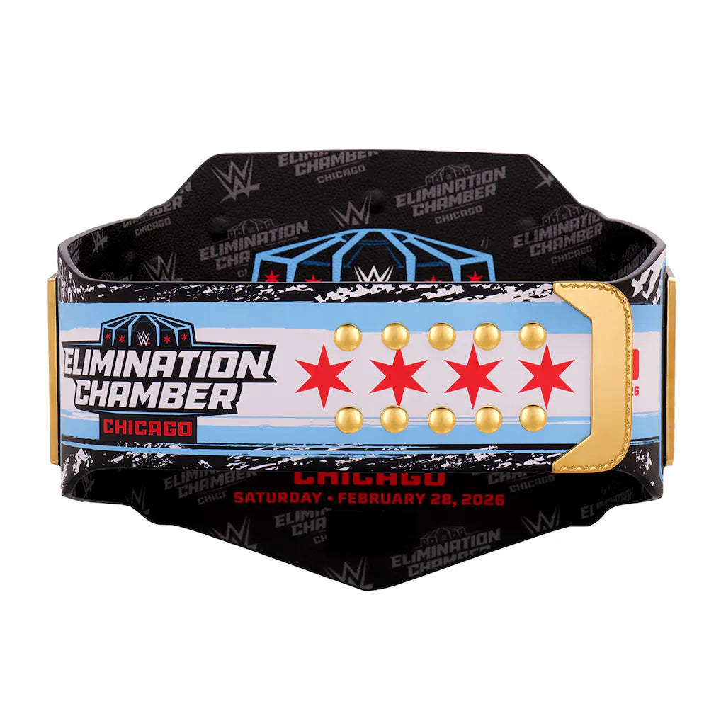 Elimination Chamber 2026 Chicago Championship Replica Title Belt