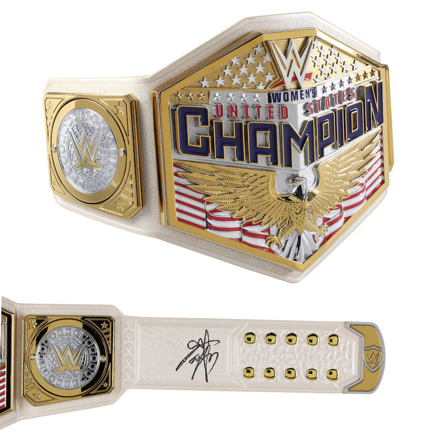 Giulia WWE Autographed Women's United States Championship Replica Title Belt