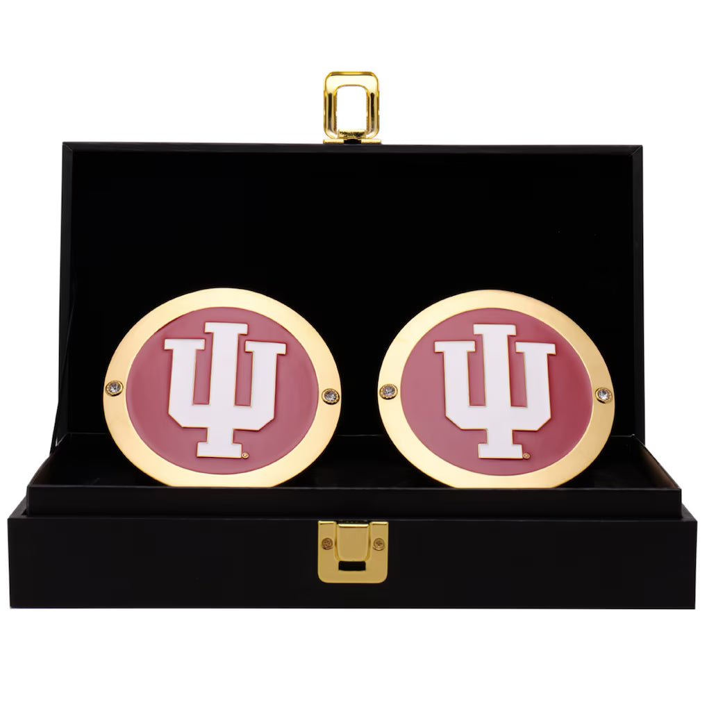 Indiana Hoosiers Championship Replica Side Plate Box Set 16MM