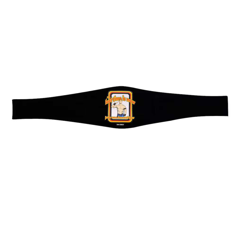 John Cena Farewell Tour 2025 San Diego Spinner Championship Replica Title Belt